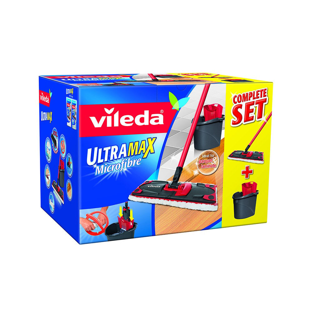 Vileda Sistema Ultramax Mopa + Balde com Espremedor