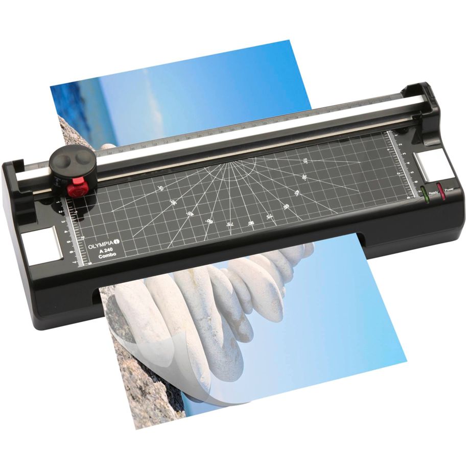 Laminadora e Cortadora de Papel Olympia A240 Combo