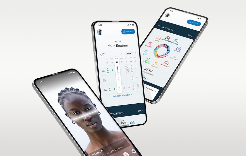 Energizador de Olhos 6 em 1 Cinza GESKE Warm&Cool