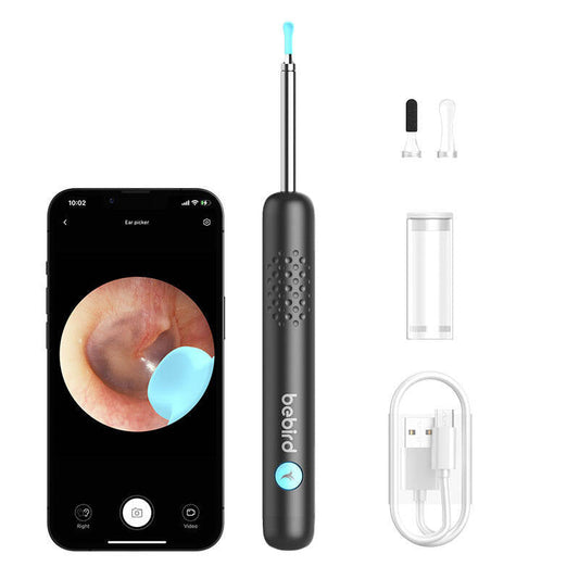 Smart Visual Ear-Clean Rod BEBIRD / Preto / Bebird_R1_black