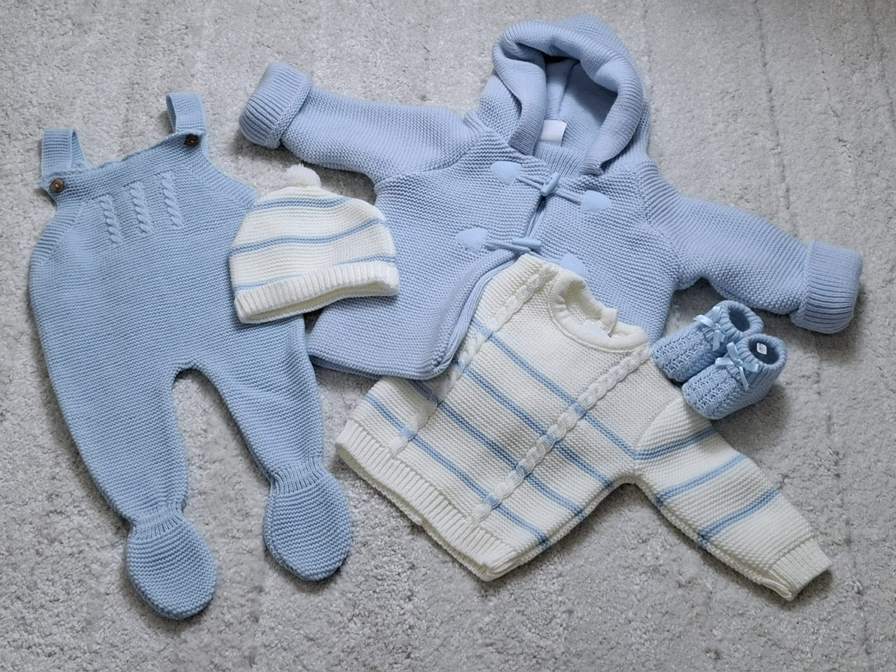 Conjunto de 4 Peças em Malha