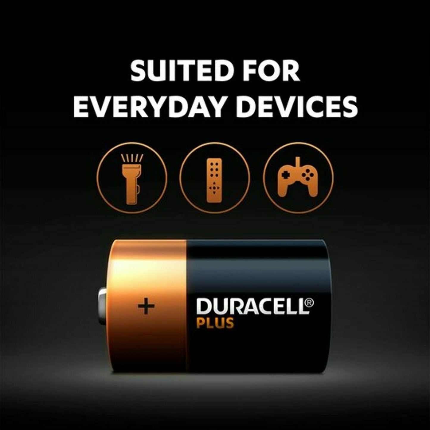 Pilhas Alcalinas DURACELL Plus D Cell 1.5 V Lr20 Mn1300 Blister de 4 uni.
