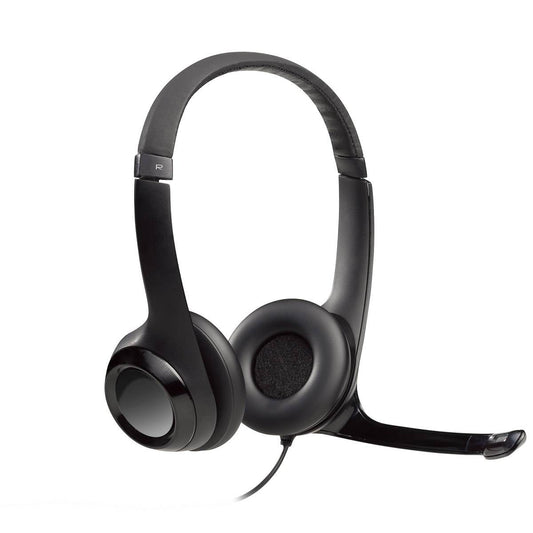 Headset Logitech H390 USB c/ Microfone / Preto