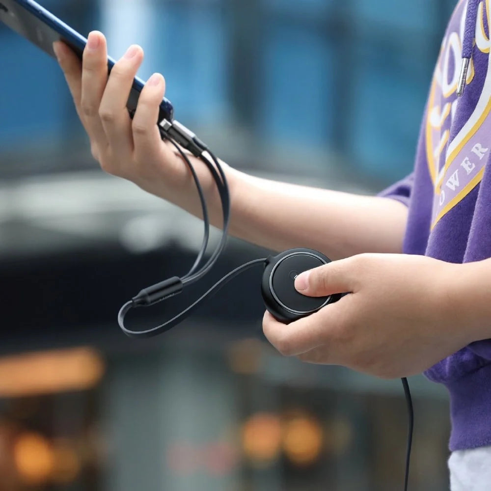 Cabo Extensível 3 em 1 USB-A para Micro USB / Lightning / USB-C 35-120cm Baseus Golden Loop