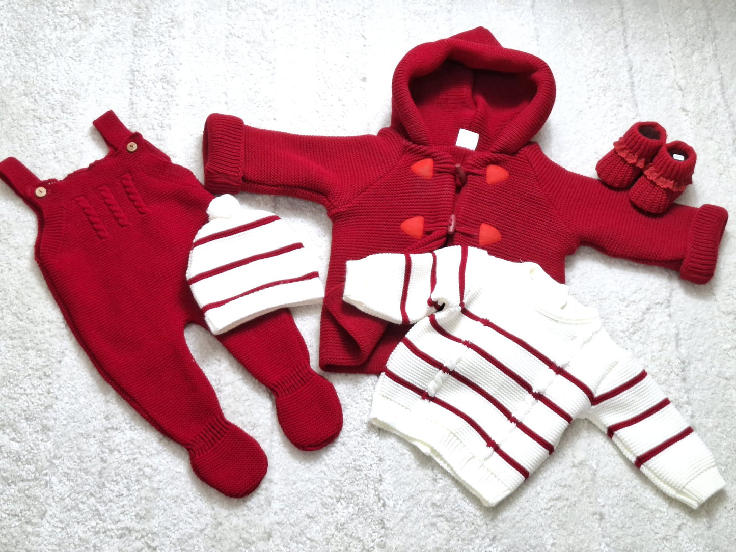 Conjunto de 4 Peças em Malha