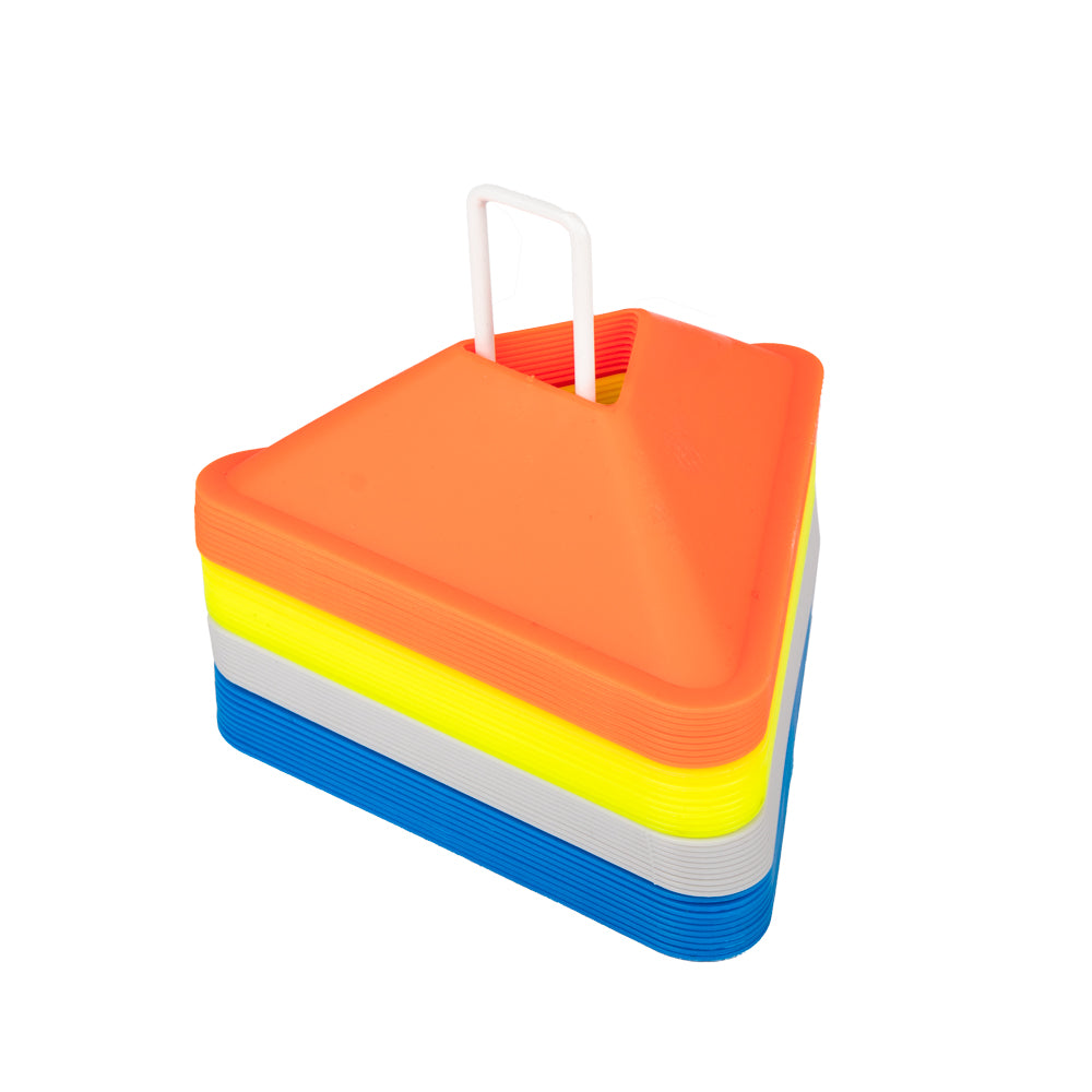 Marcadores de espaço triangulares