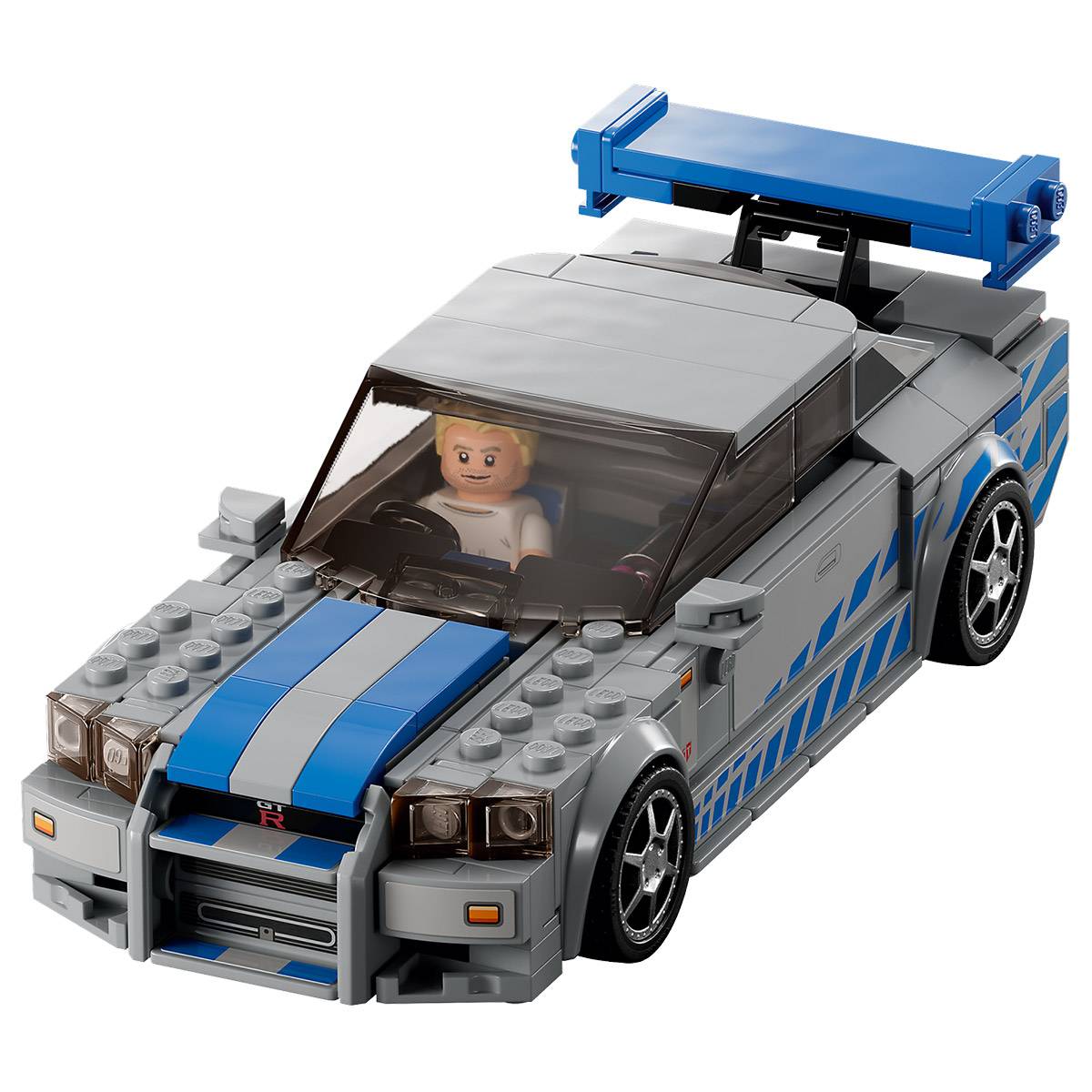 LEGO Speed Champions: Velocidade Furiosa Nissan Skyline GT-R (R34) | Idades 9+ | 319 Peças | Item 76917