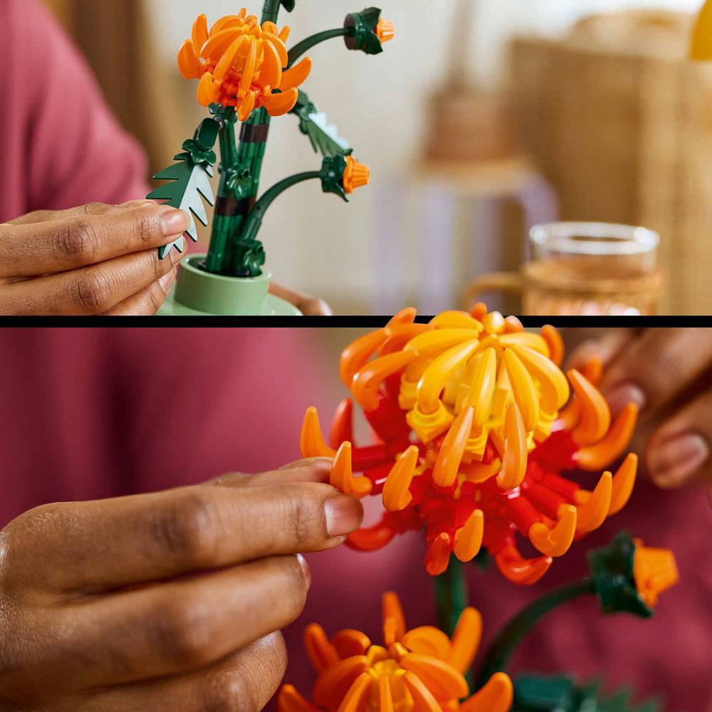 LEGO Botanical: Crisântemo | Idades 18+ | 278 Peças | Item 10368