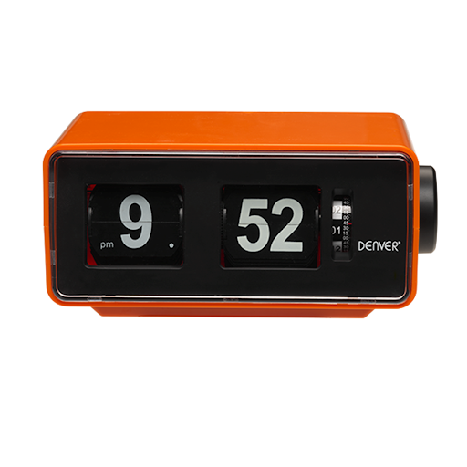 Denver Rádio Despertador CR-425 FM Vintage Laranja