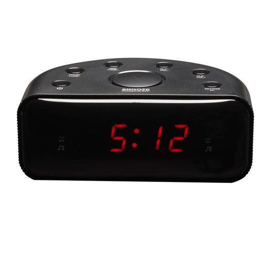 Rádio Despertador Denver CR-430 Analógico & Digital 2 x AAA não incluídas / Preto