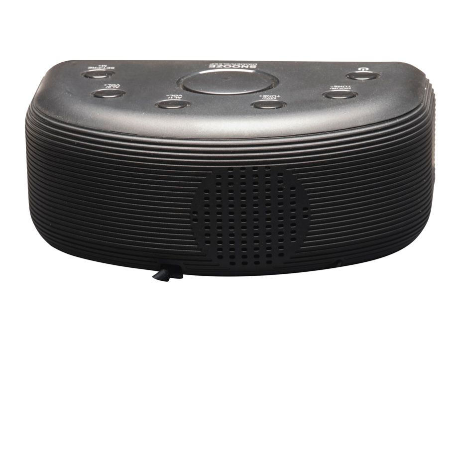 Rádio Despertador Denver CR-430 Analógico & Digital 2 x AAA não incluídas / Preto