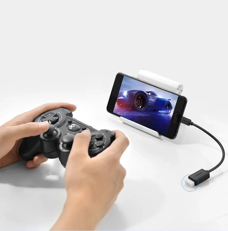 Adaptador OTG USB-C 3.0 Macho para USB-C 3.0 Fêmea Ugreen 30701