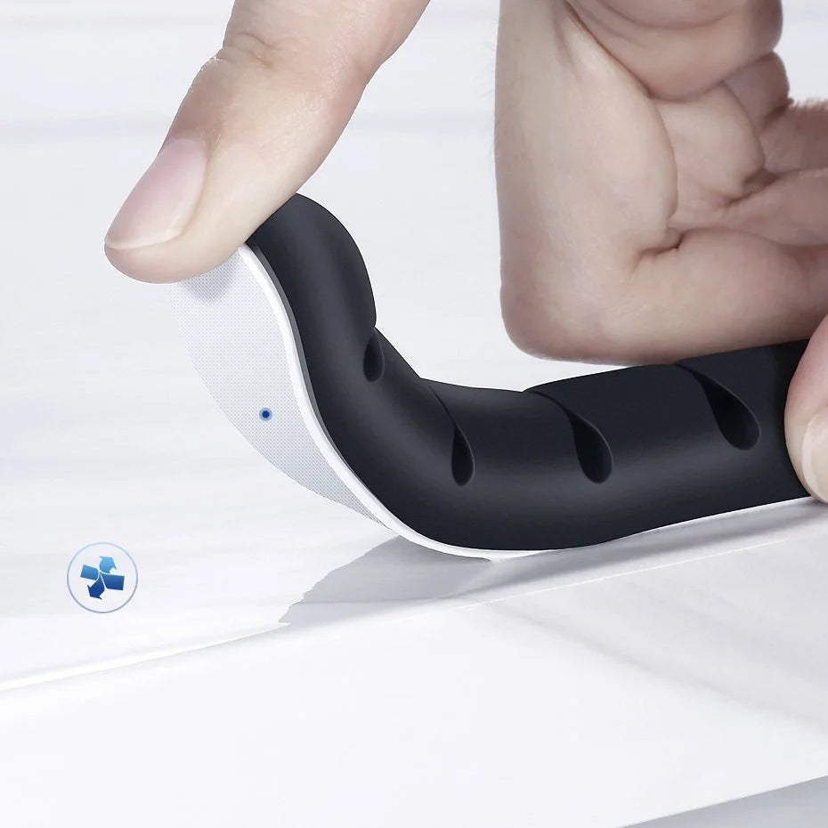 Ugreen 30762 Organizer Auto-Adesivo para 4 Cabos - Preto / 2 Peças