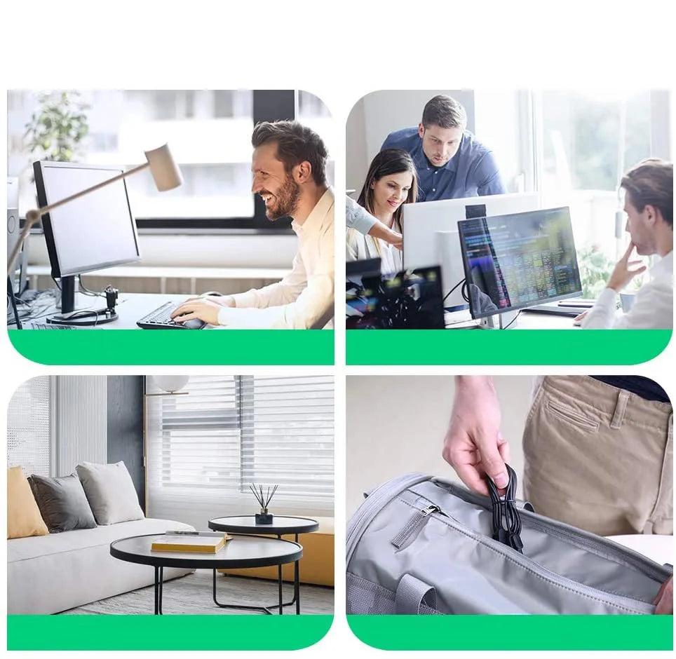 Cabo Ethernet Cat 6A 1000Mbps 3m UGREEN 70653