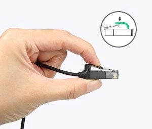 Cabo Ethernet Cat 6A 1000Mbps 3m UGREEN 70653