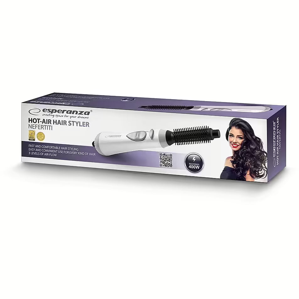 Modelador de Cabelo Esperanza EBL001W 400W Branco
