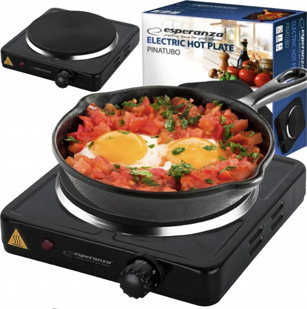 Esperanza Placa Eléctrica 1 Disco 1500W EKH002K