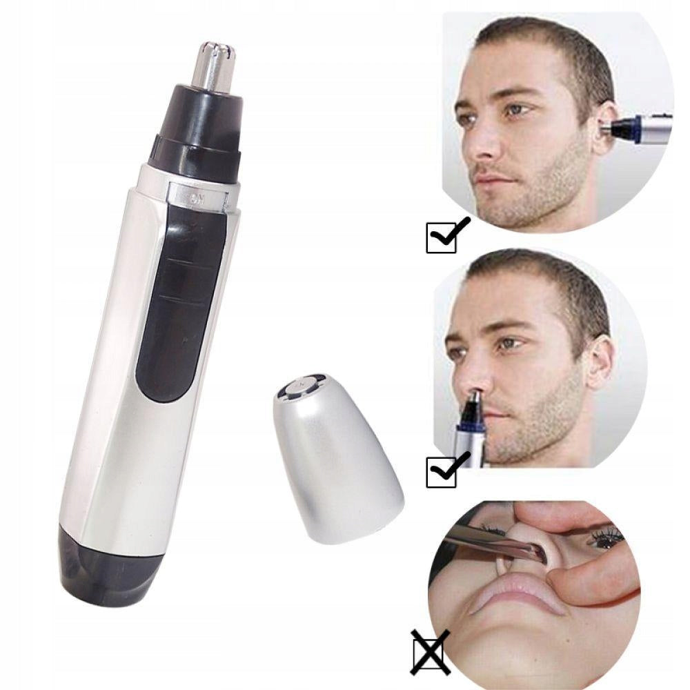 Aparador de Pelo Esperanza para Nariz e Ouvidos Spike Prata