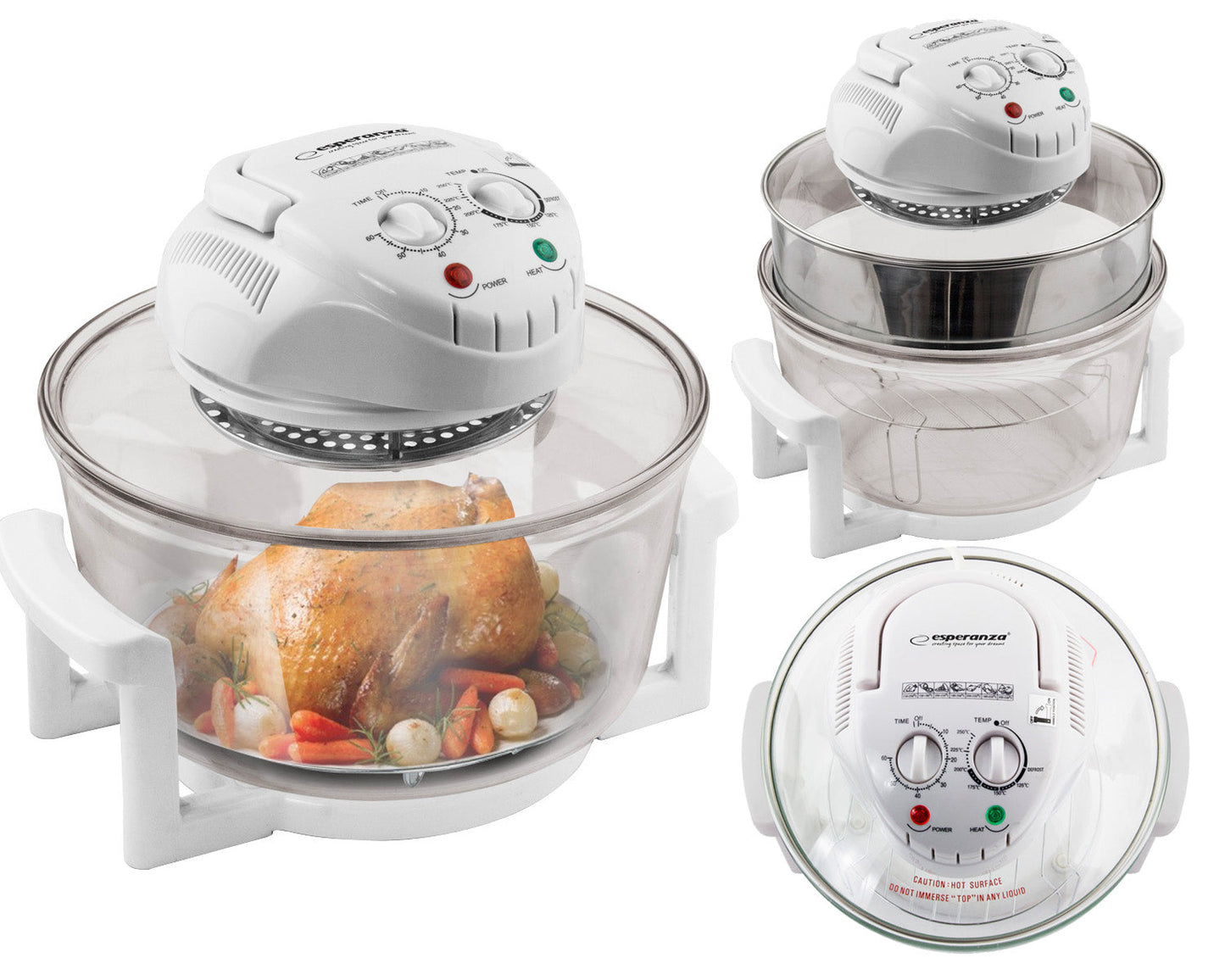 Mini Forno Ciclónico Halogênio Quasar Esperanza 12L 1400W