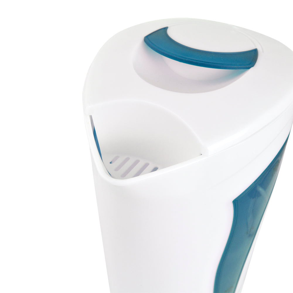 Chaleira Elétrica Esperanza IGUAZU 1.7L 2200W Branca e Azul