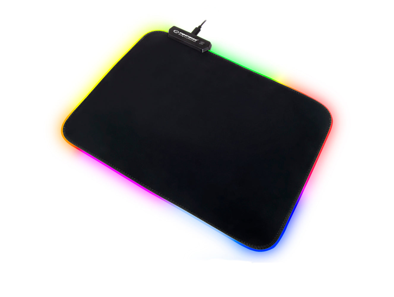 Tapete para Rato Gaming Esperanza c/ iluminação RGB Zodiac EGP105
