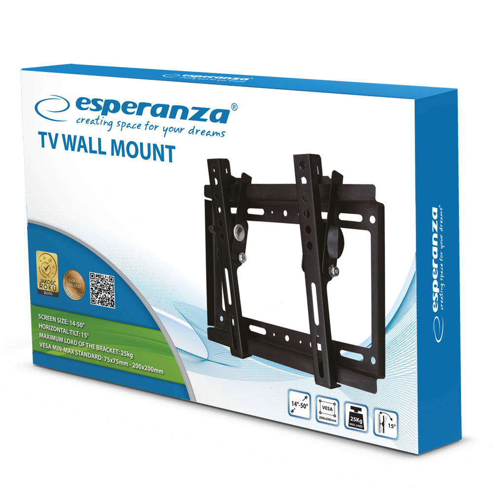 Suporte de Parede Esperanza 001 para TV 14’’-50’’ | Montagem Segura até 20kg
