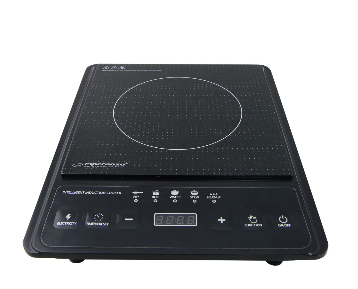 Placa de Indução Portátil 2000W Esperanza EKH011