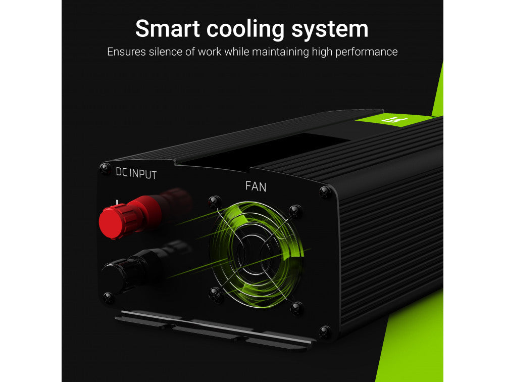 Conversor Inversor de Tensão 12V 230V 300W / 600W Green Cell