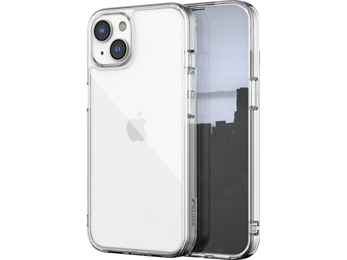Capa 3mk Satin Armor Case+ para iPhone 14 Pro Max Transparente com Estrutura Preta