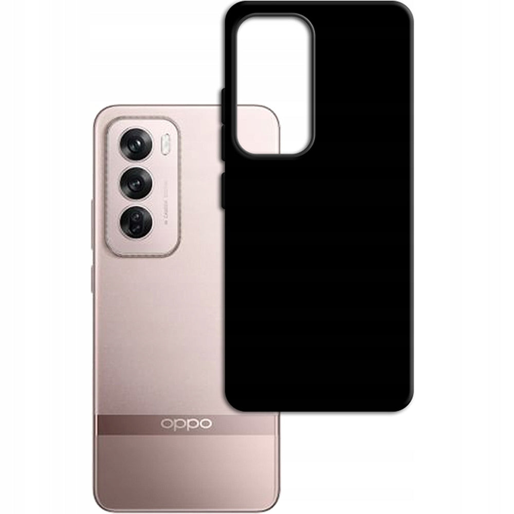 Capa Matt 3mk para Smartphone Oppo Reno 12 Pro Preta