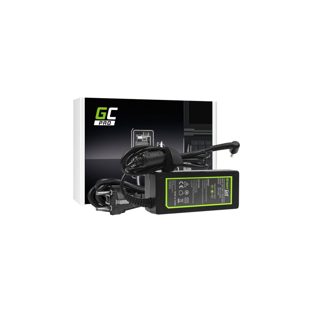 Carregador AC GreenCell Pro Adaptador Lenovo 65W 20V 3.25A 4.0mm-1.7mm