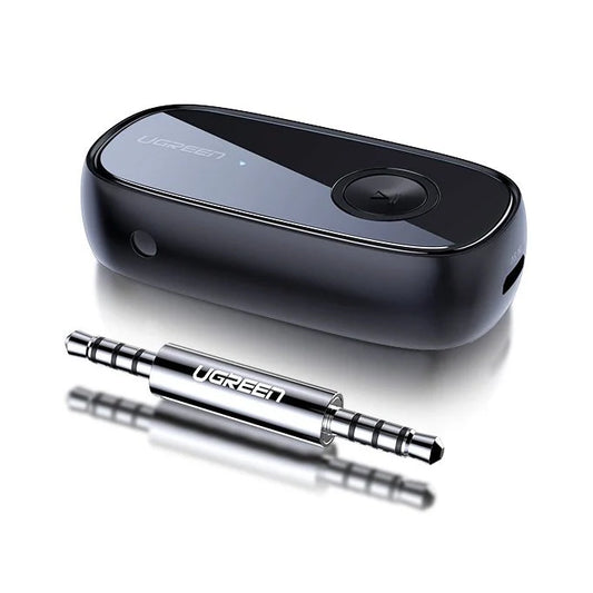 Receptor de Áudio Bluetooth 5.0 Ugreen com AptX e AptX Low Latency (LL) Jack Mini Headphone 3.5mm