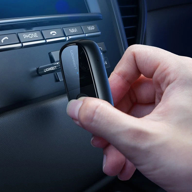 Receptor de Áudio Bluetooth 5.0 Ugreen com AptX e AptX Low Latency (LL) Jack Mini Headphone 3.5mm