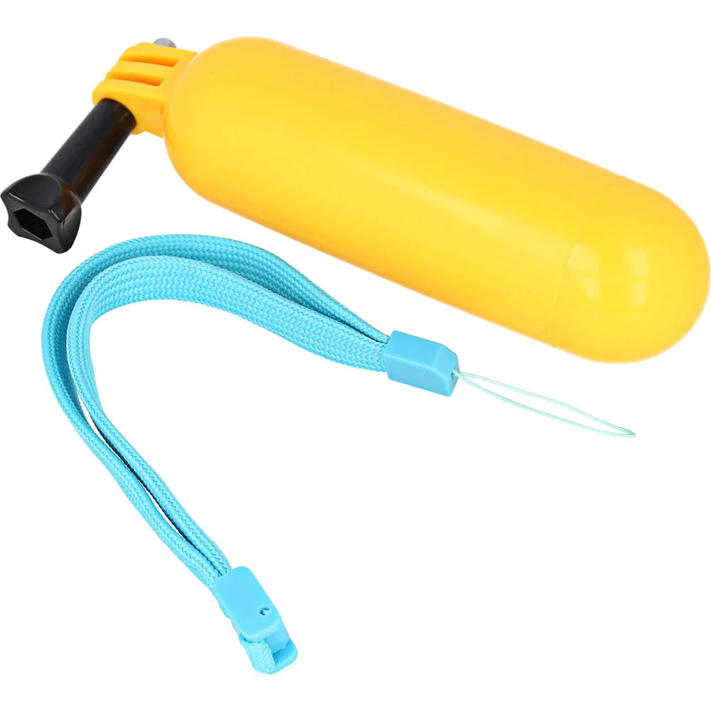 Suporte de Flutuação Amarelo para Câmaras de Desporto GoPro e SJCAM