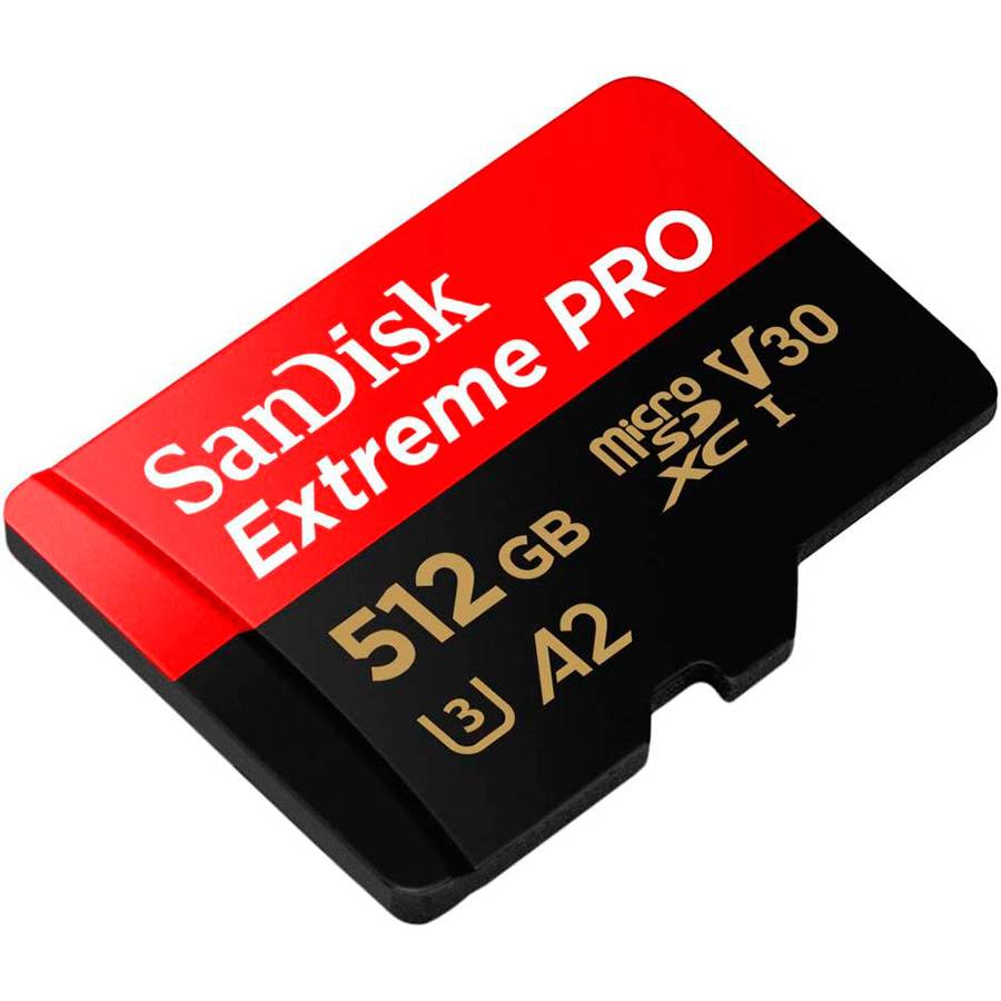 Cartão microSDXC SanDisk Extreme PRO 512GB (200MB/s) com Adaptador SD