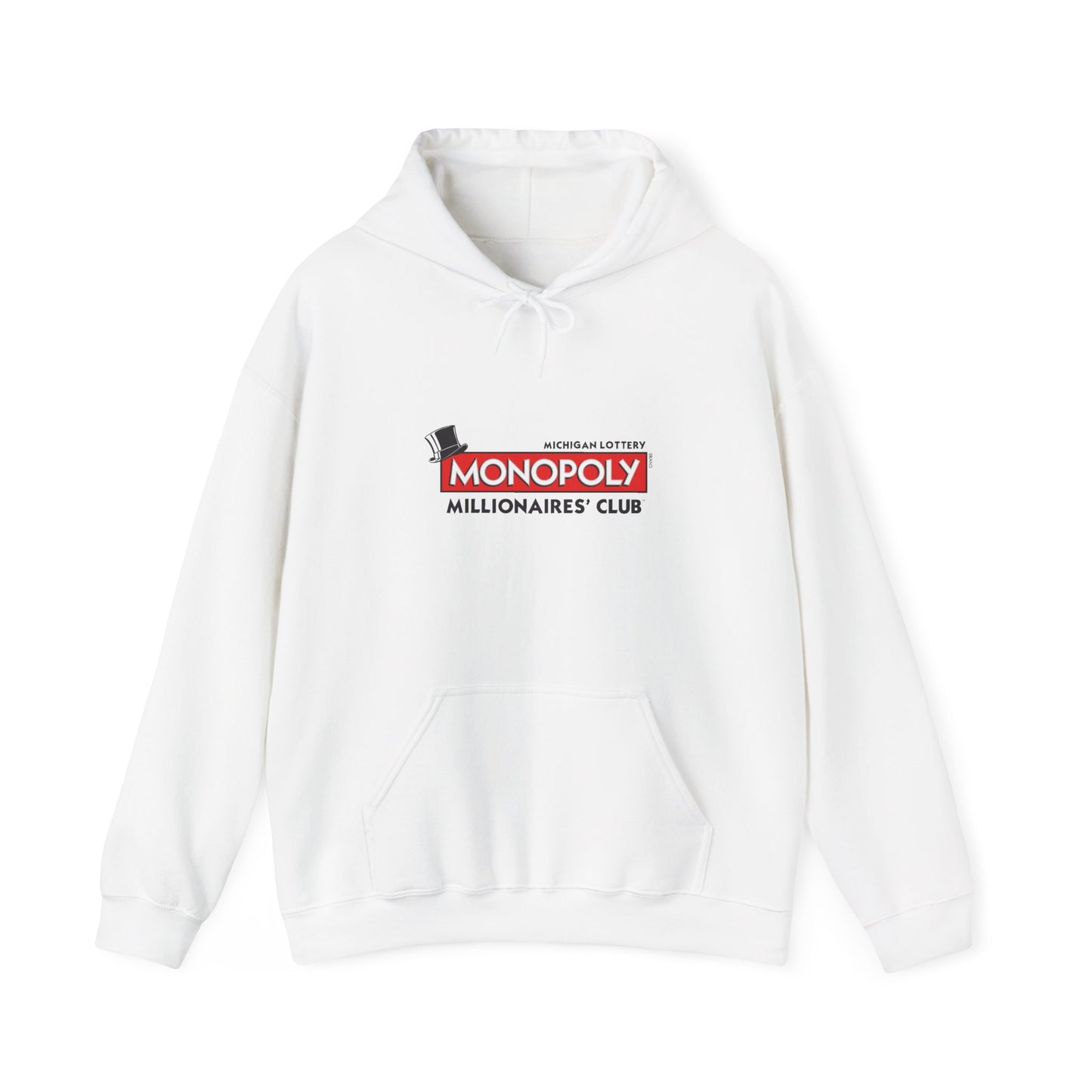 Monopoly Millionaire's Club Hoodie — Vintage Game Logo Pullover