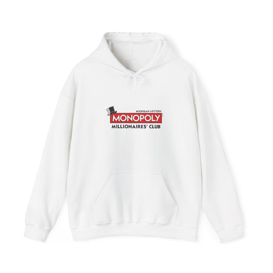 Monopoly Millionaire's Club Hoodie — Vintage Game Logo Pullover
