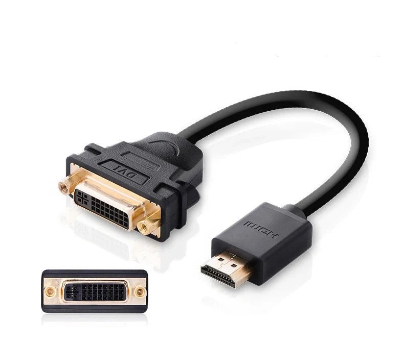 Cabo Conversor HDMI para DVI (24+5Pin) UGREEN 20136 22cm