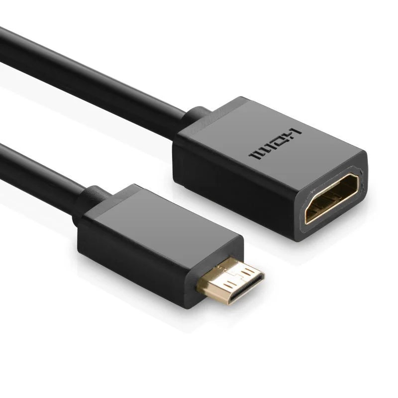 Adaptador Mini HDMI Macho para HDMI Fêmea 4K 60 Hz Ugreen 20137