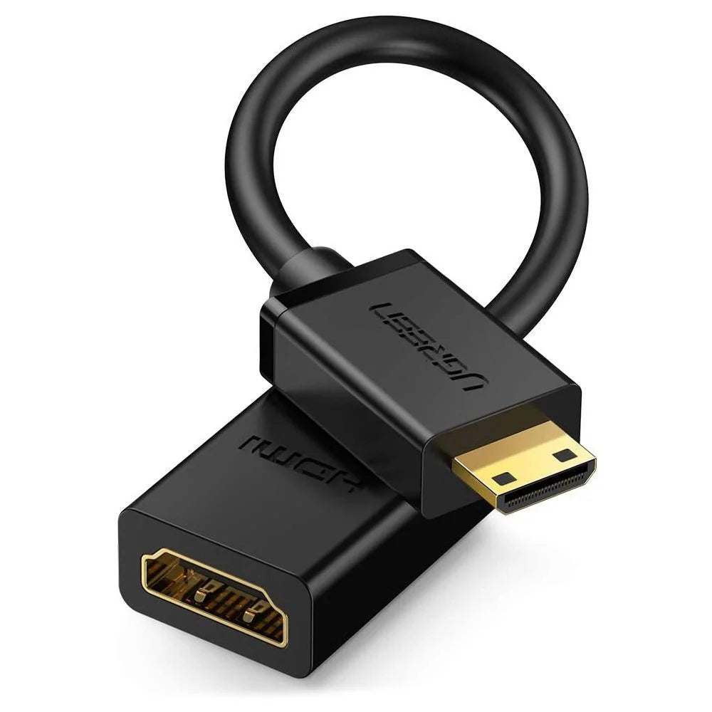 Adaptador Mini HDMI Macho para HDMI Fêmea 4K 60 Hz Ugreen 20137