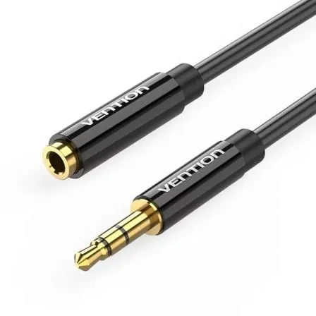 Cabo Stereo Jack 3.5 Macho para Jack 3.5 Fêmea 1m Vention VEN-CAB_BBZBF