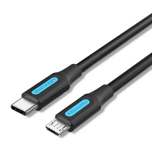 Cabo USB-C 2.0 Macho para Micro USB Macho 10W 480Mbps 50cm Vention COVBD