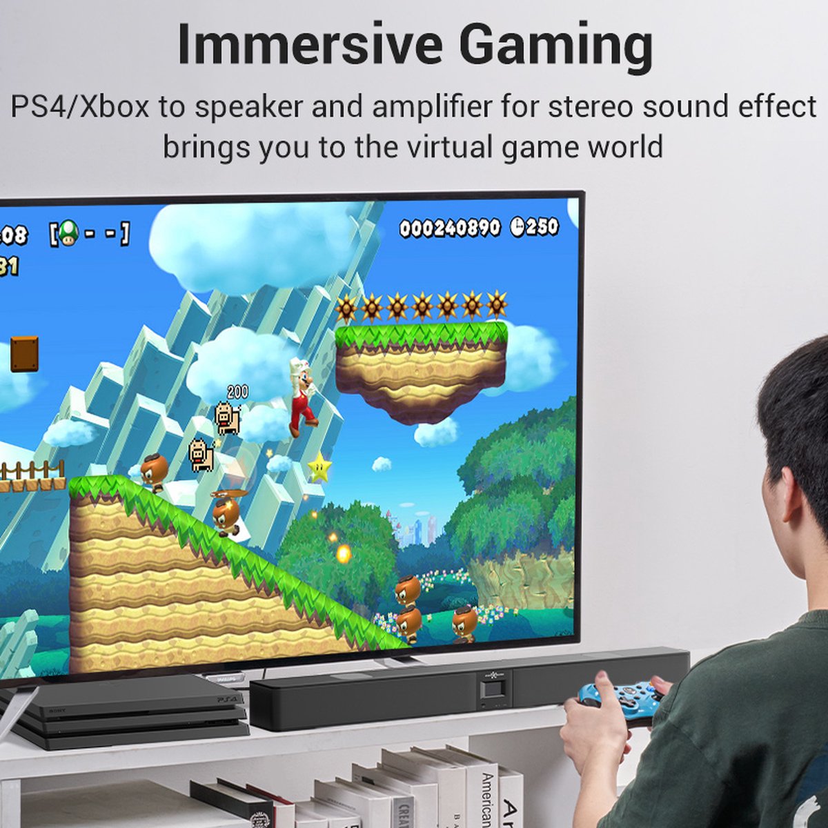 Cabo de Audio Fibra Óptica 1.5m Vention VEN-CAB_BAVHG