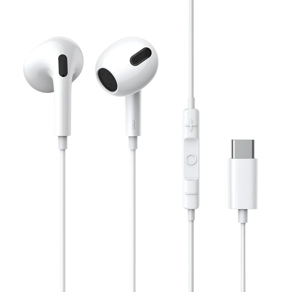 Auriculares Baseus Encok C17 USB-C c/ Microfone