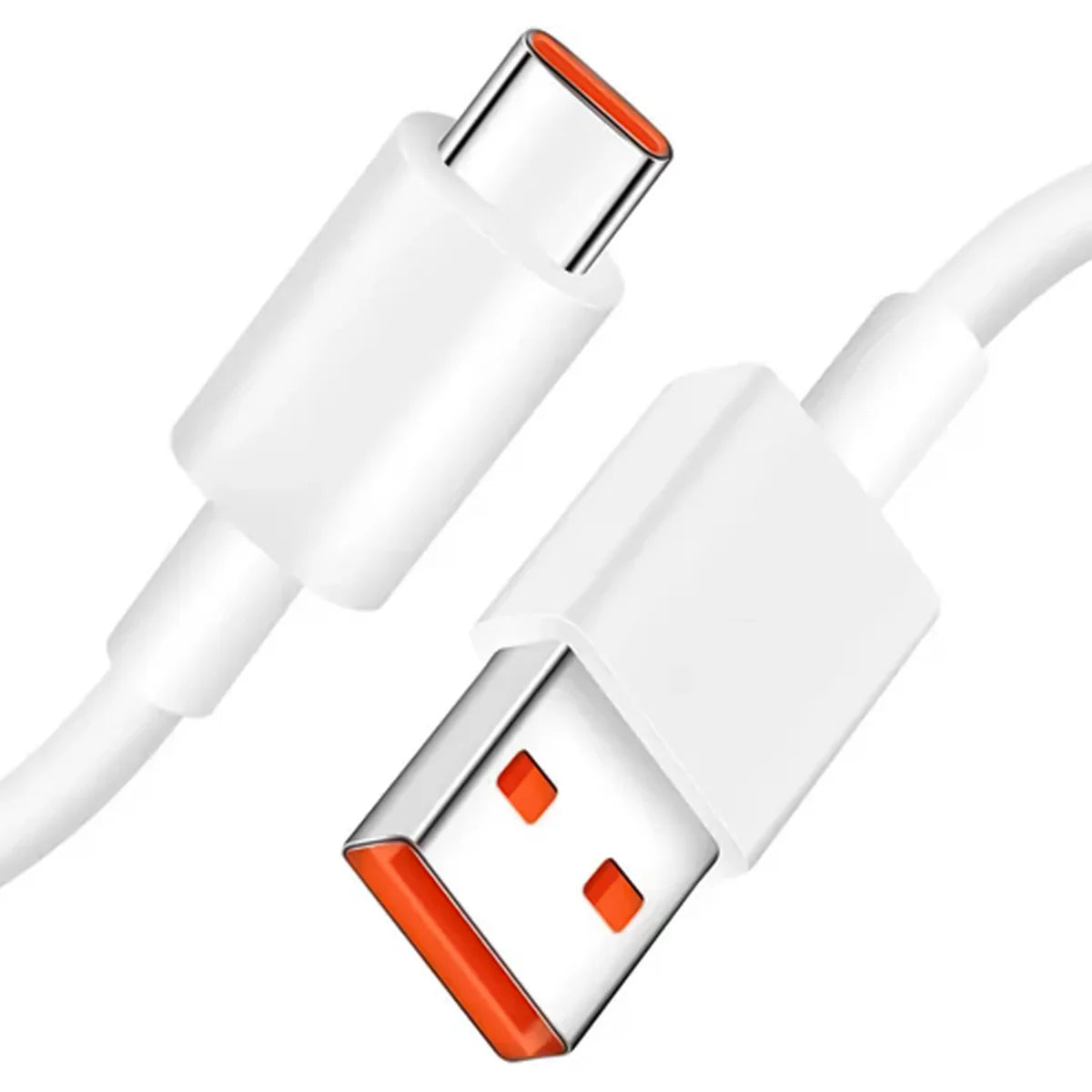 Cabo USB-A para USB-C 1m Xiaomi XIA-CAB_6A_USBA_USBC_WH