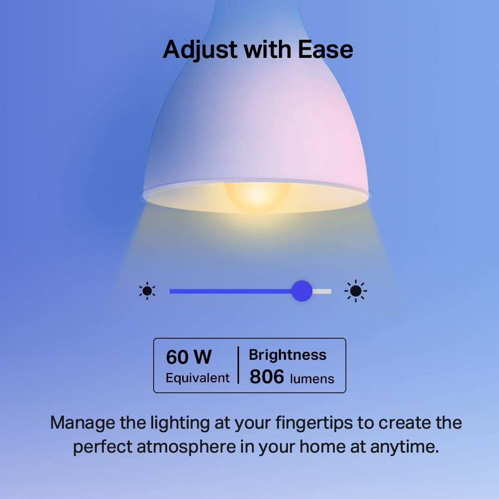 Lâmpada Inteligente TP-Link Smart Light Bulb Tapo L530E 2500K-6500K Wi-Fi