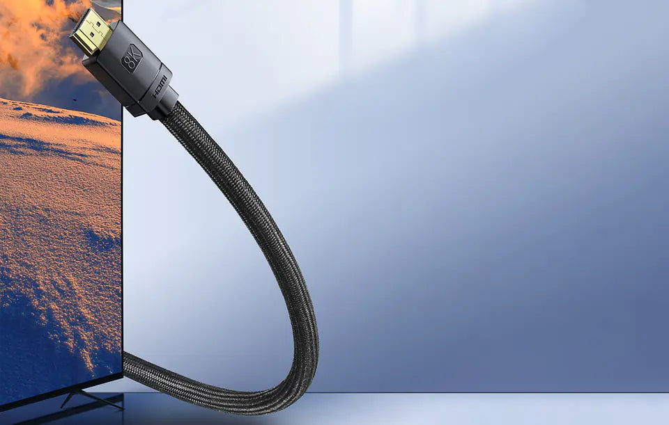 Cabo HDMI 2.1 Baseus High Definition Series 8K 60Hz 3D HDR 48Gbps 3m