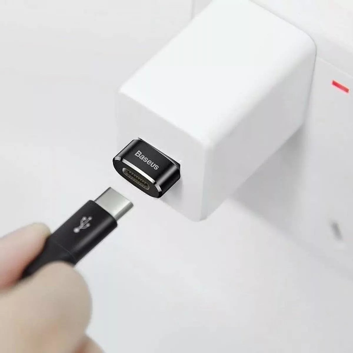 Adaptador Baseus USB-A para USB-C 3A