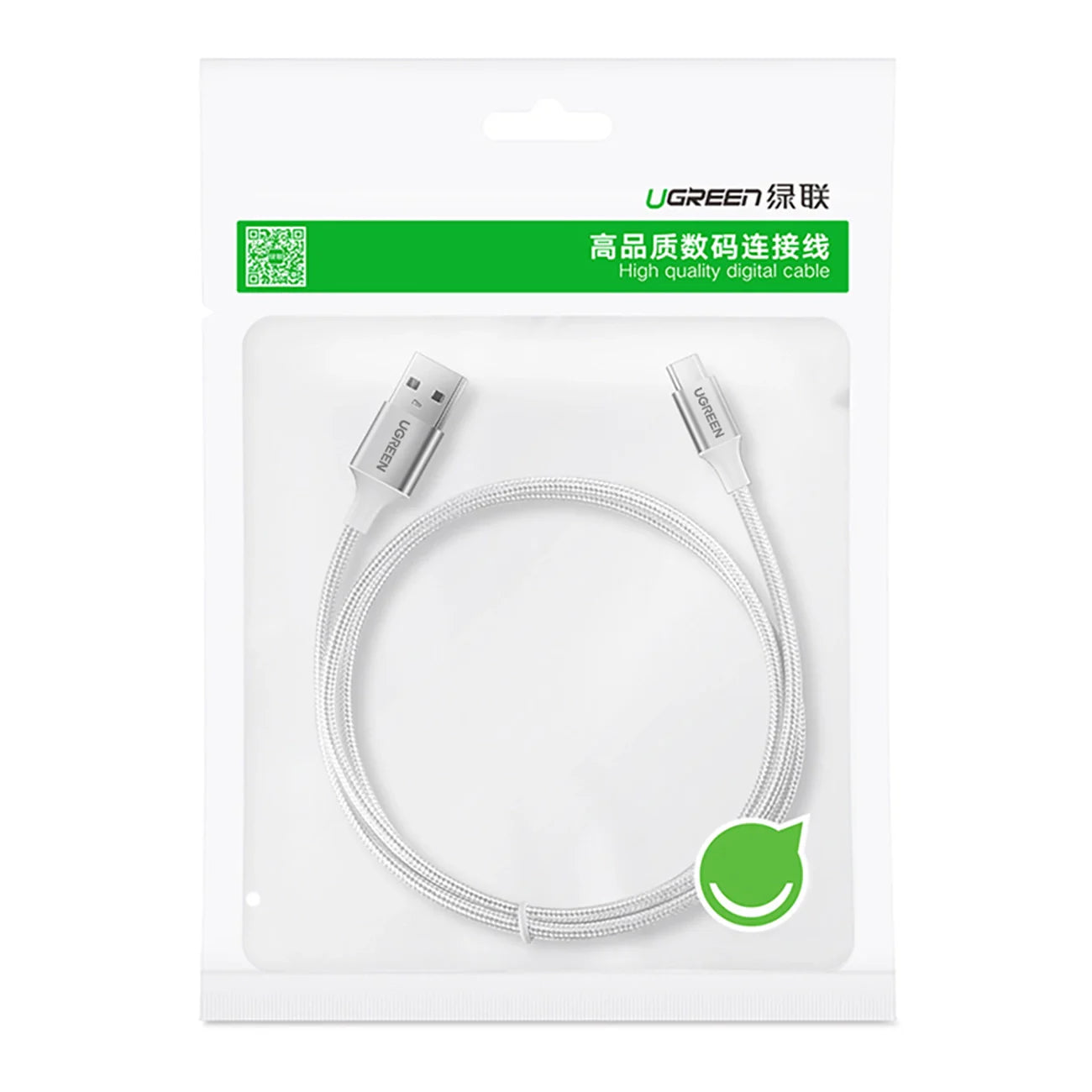 Cabo USB-A para USB-C Quick Charge 3.0 3A 3M Ugreen 60409