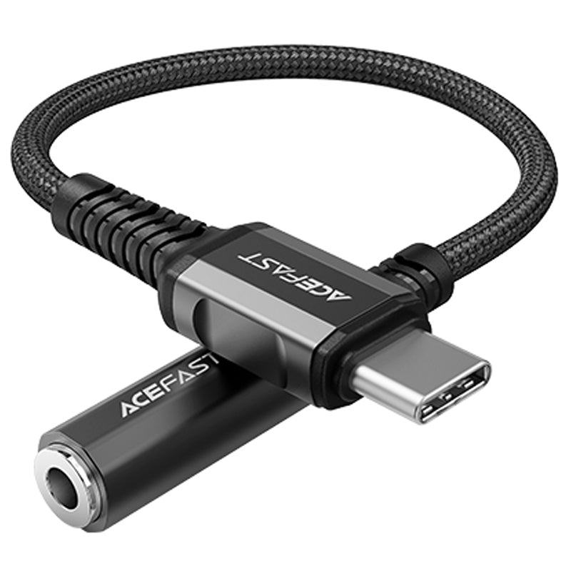 Adaptador USB-C para mini jack 3,5mm Acefast C1-07 18cm